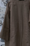 Mutedance 24 Autumn and Winter Loose Scarf Wool Silk Flower Dye Jacket MD-MD24FW28-CELADON MD24FW29